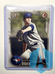 2016 1st Bowman Draft T.J. Zeuch #BD-69 Toronto Blue Jays